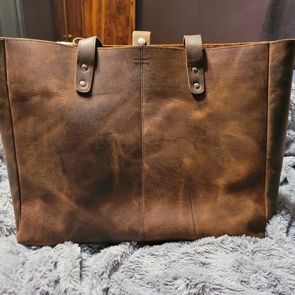 Large Leather Tote